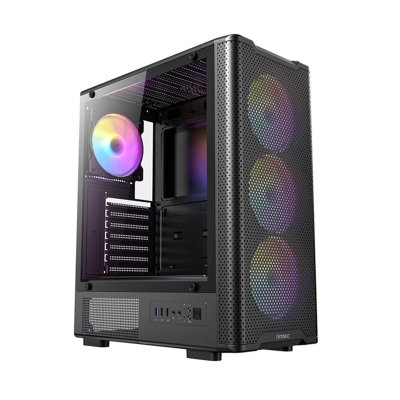 CASE ANTEC VX310 ARGB MID TOWER CON VIDRIO TEMPLAD